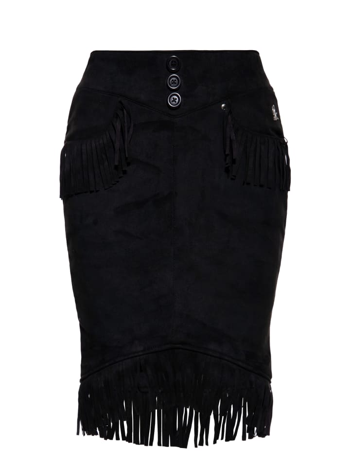 Юбка до колена Queen Kerosin, черный
Юбка до колена Queen Kerosin, черный