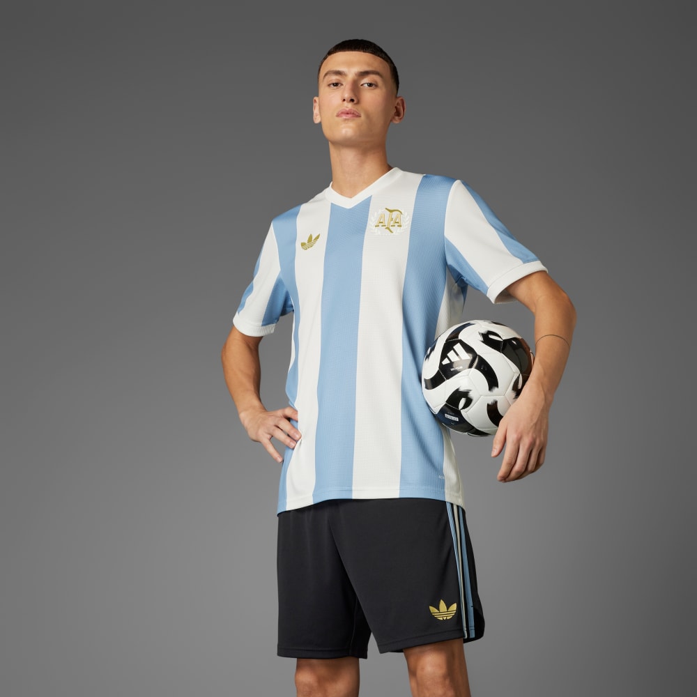 Джерси Adidas Argentina Anniversary Jersey, цвет Ambient Sky/Cloud White
Джерси Adidas Argentina Anniversary Jersey, цвет Ambient Sky/Cloud White