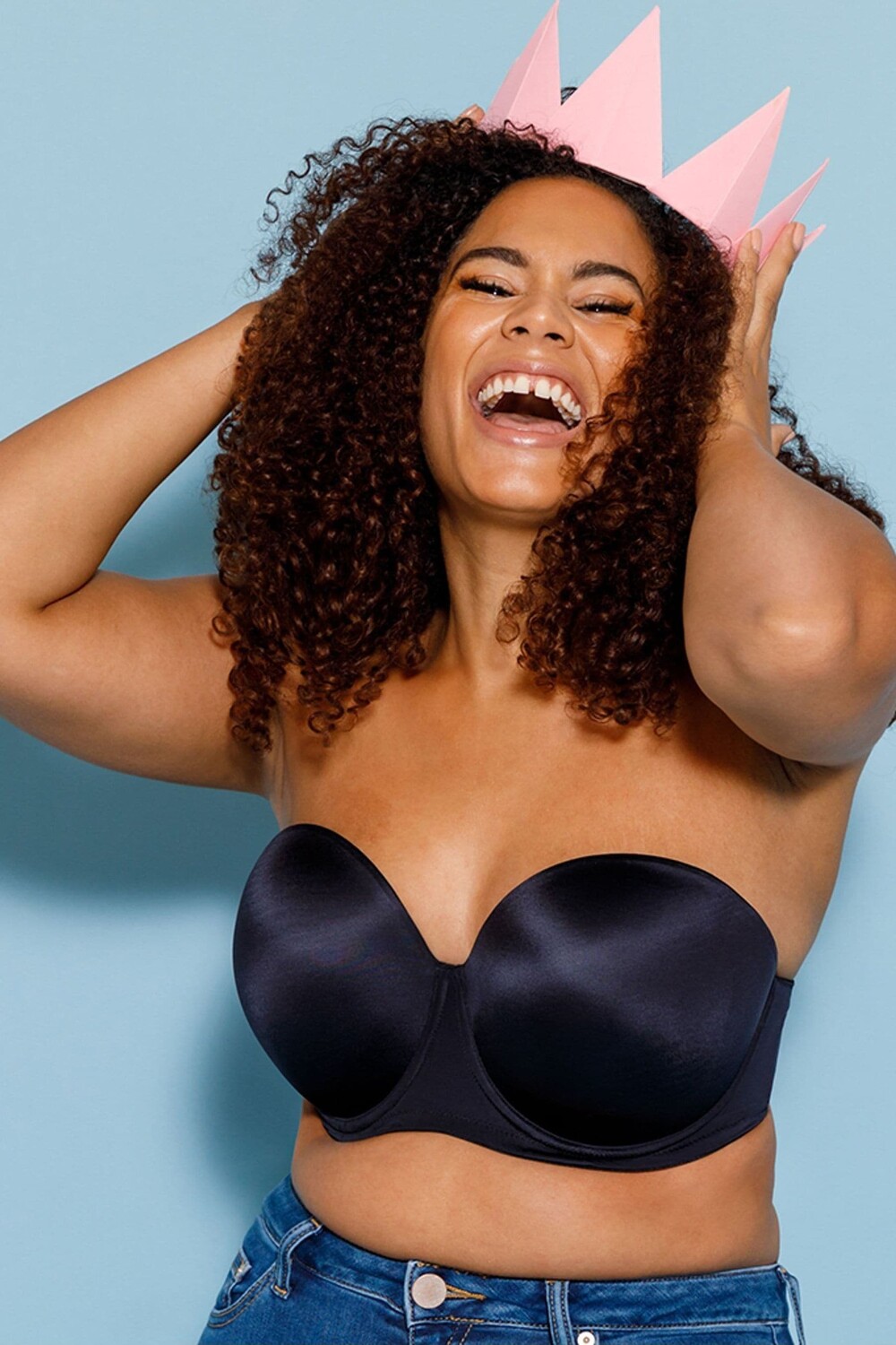 Бюстгальтер без бретелек с контурными чашечками для смузи Curvy Kate, черный
Бюстгальтер без бретелек с контурными чашечками для смузи Curvy Kate, черный