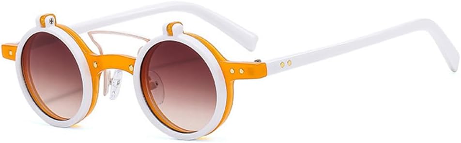 Женские солнцезащитные очки в стиле панк с двойными перемычками, защита от УФ-излучения UV400, мужские очки с заклепками, для занятий спортом на открытом воздухе, бега и езды generic, Orange White Tea
Женские солнцезащитные очки в стиле панк с двойными перемычками, защита от УФ-излучения UV400, мужские очки с заклепками, для занятий спортом на открытом воздухе, бега и езды generic, Orange White Tea