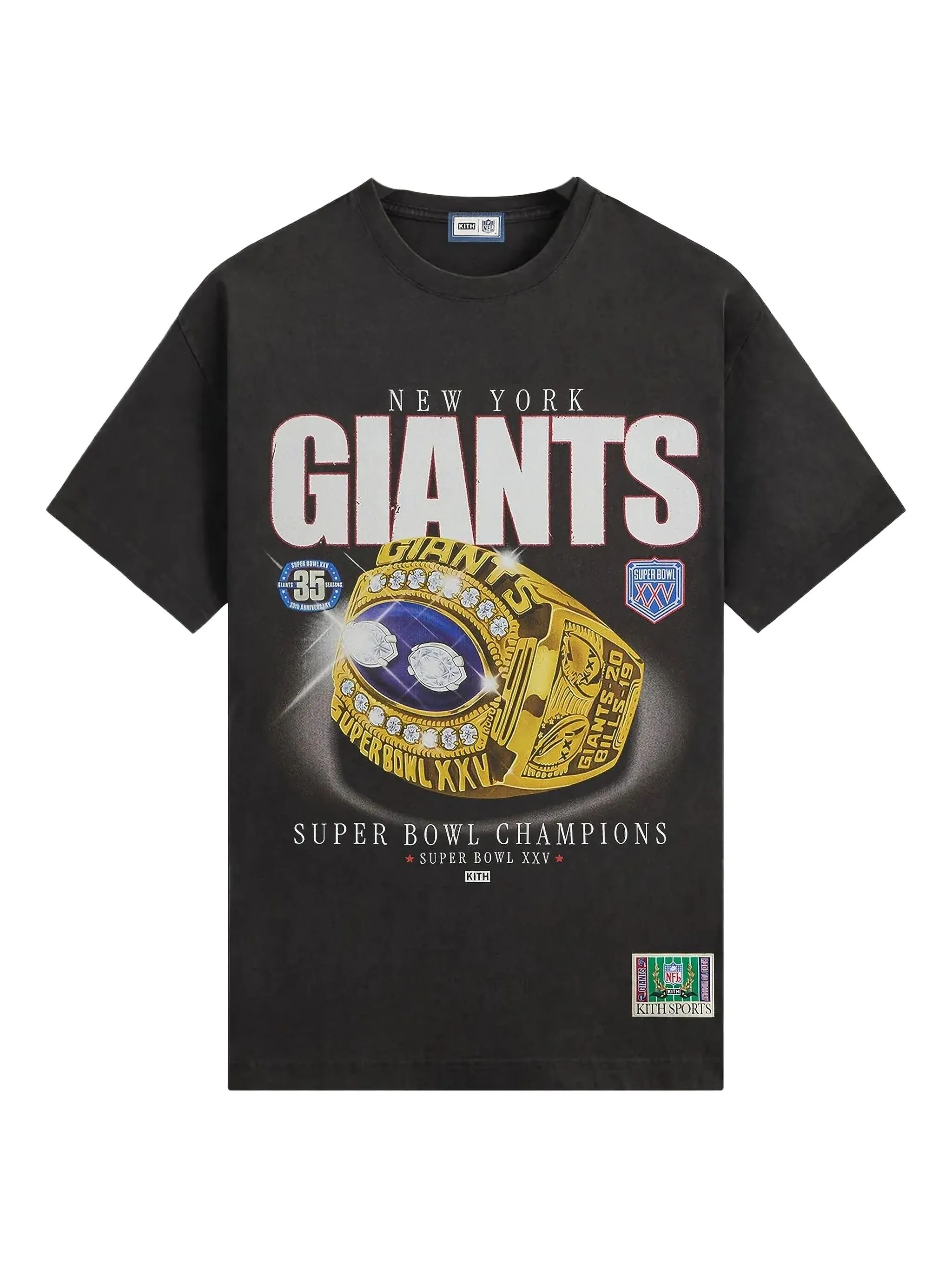 Футболка NFL New York Giants Ring Jones Kith, черный
Футболка NFL New York Giants Ring Jones Kith, черный