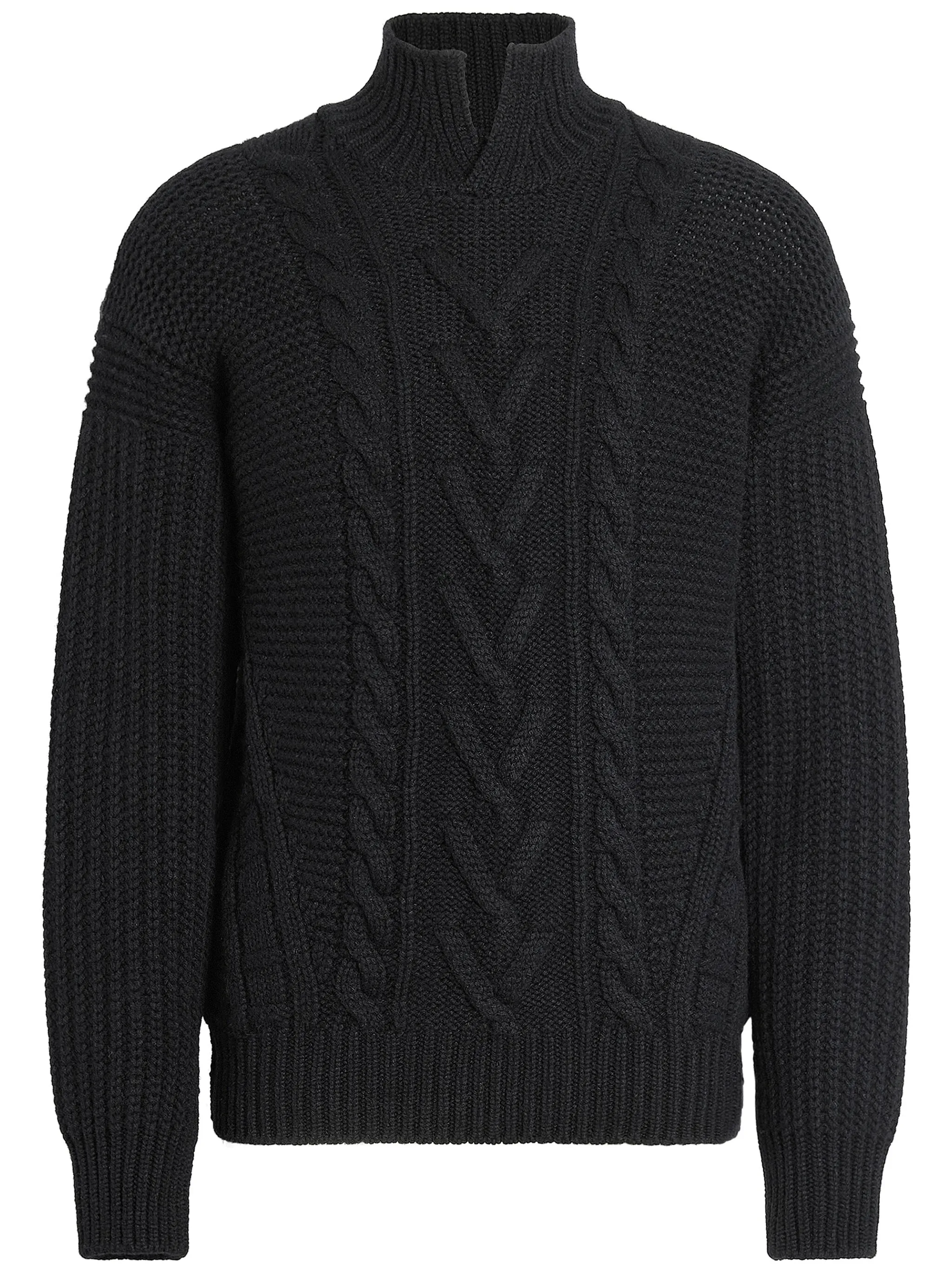 Кашемировый джемпер Oasi ручной вязки Zegna, черный
Кашемировый джемпер Oasi ручной вязки Zegna, черный