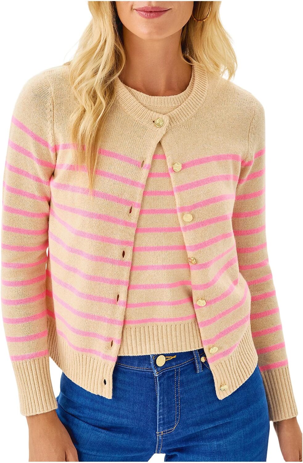 Свитер Lilly Pulitzer Women's Fairley Stripe Sweater SE, Heathered Wicker Tan Irisistable Stripe
Свитер Lilly Pulitzer Women's Fairley Stripe Sweater SE, Heathered Wicker Tan Irisistable Stripe