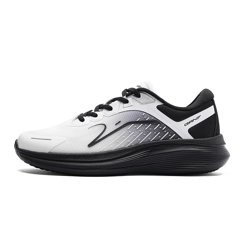 K-bird Кроссовки K Bird для тренировок, бега и гонок мужские с амортизацией, дышащие и упругие дизайн низкие белый/черный, цвет White/Black 
K-bird Кроссовки K Bird для тренировок, бега и гонок мужские с амортизацией, дышащие и упругие дизайн низкие белый/черный, цвет White/Black