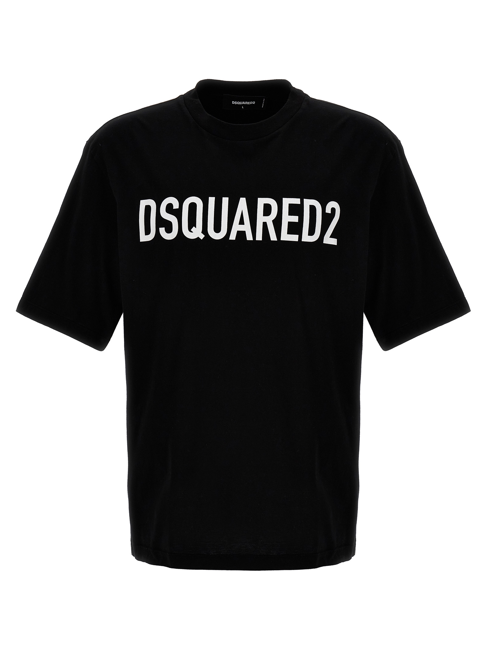 Футболка с принтом логотипа DSQUARED2, черный
Футболка с принтом логотипа DSQUARED2, черный