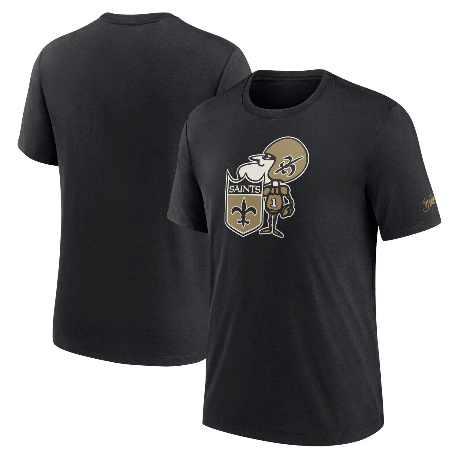 Мужская черная футболка Tri-Blend с логотипом New Orleans Saints Rewind Nike, Черный, Мужская черная футболка Tri-Blend с логотипом New Orleans Saints Rewind Nike
Мужская черная футболка Tri-Blend с логотипом New Orleans Saints Rewind Nike, Черный, Мужская черная футболка Tri-Blend с логотипом New Orleans Saints Rewind Nike