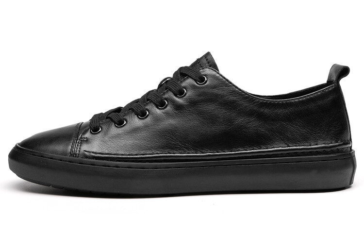 Стильные мужские кеды для скейтбординга с низким верхом черного цвета Leaveland
Стильные мужские кеды для скейтбординга с низким верхом черного цвета Leaveland