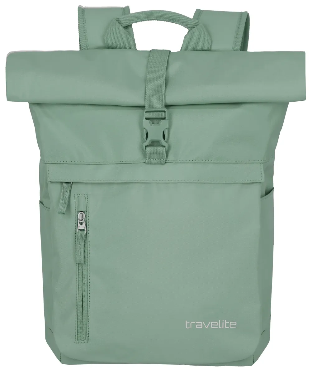 Рюкзак для отдыха Travelite "BASICS Rollup Backpack", рабочий рюкзак, спортивный рюкзак, дорожный рюкзак, школьный рюкзак, зеленый 
Рюкзак для отдыха Travelite "BASICS Rollup Backpack", рабочий рюкзак, спортивный рюкзак, дорожный рюкзак, школьный рюкзак, зеленый