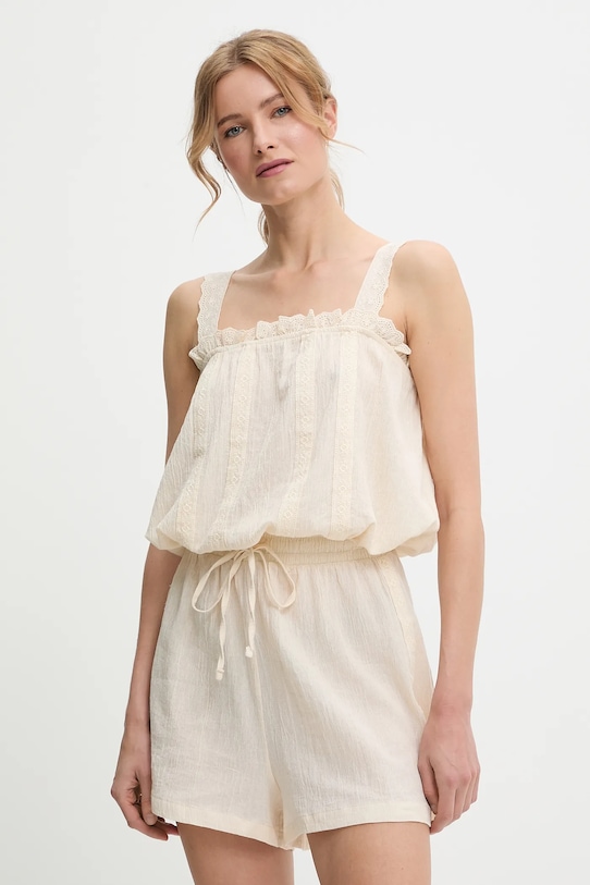 Хлопковая блузка и шорты Answear.Lab, бежевый
Хлопковая блузка и шорты Answear.Lab, бежевый