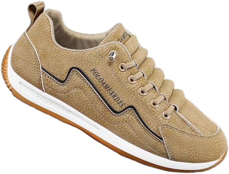 Дышащие и противоскользящие повседневные модные кроссовки - легкая и мягкая подошва для бега и путешествий Hoalox, хаки
Дышащие и противоскользящие повседневные модные кроссовки - легкая и мягкая подошва для бега и путешествий Hoalox, хаки