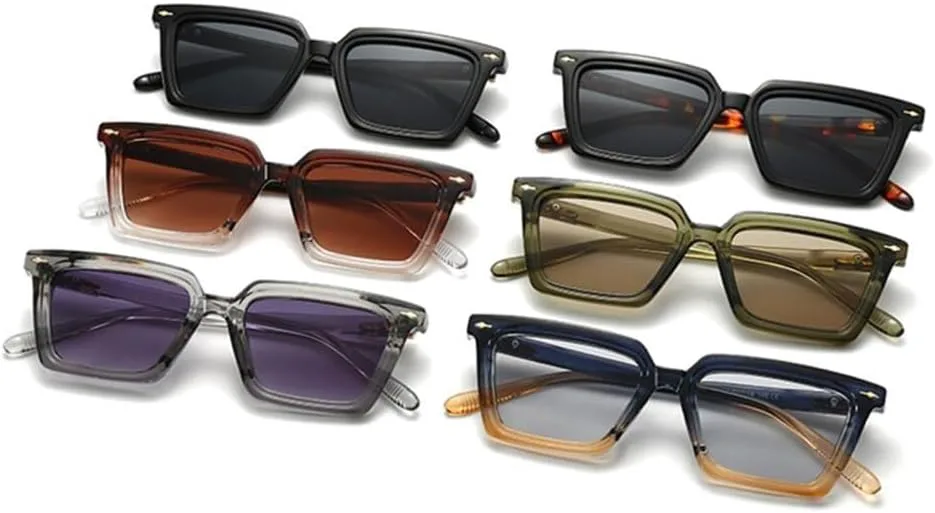 Модные солнцезащитные очки «кошачий глаз» для женщин, градиентные, с защитой от УФ-излучения UV400, в стиле ретро с декоративными заклепками QERMXYRI, Green Tea
Модные солнцезащитные очки «кошачий глаз» для женщин, градиентные, с защитой от УФ-излучения UV400, в стиле ретро с декоративными заклепками QERMXYRI, Green Tea