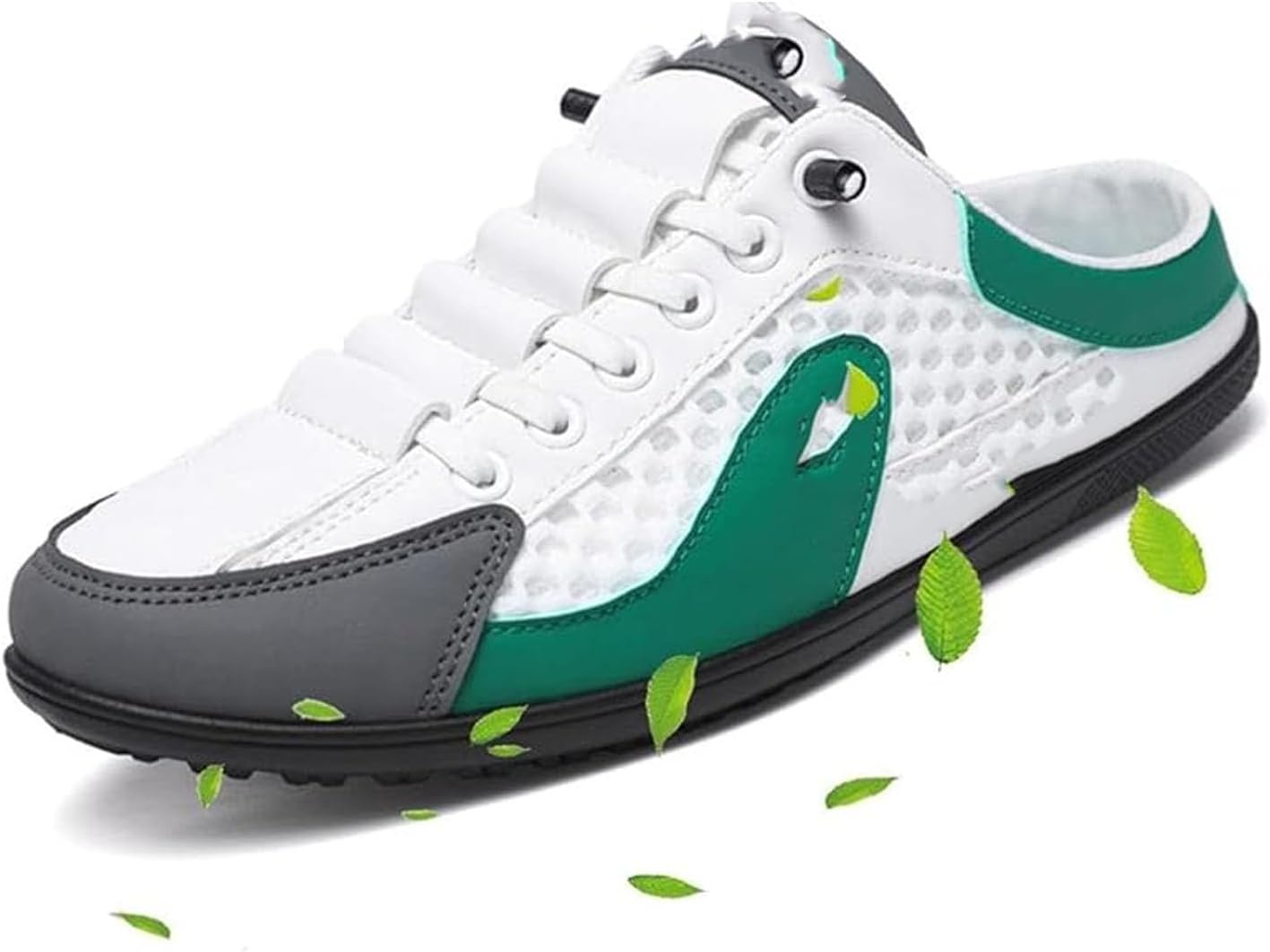 Мужские беззадние кроссовки NoworFewer, новые летние мужские спортивные тапочки, повседневные мюли, кроссовки с открытой пяткой, спортивная обувь низкого типа для прогулок на улице, зеленый
Мужские беззадние кроссовки NoworFewer, новые летние мужские спортивные тапочки, повседневные мюли, кроссовки с открытой пяткой, спортивная обувь низкого типа для прогулок на улице, зеленый