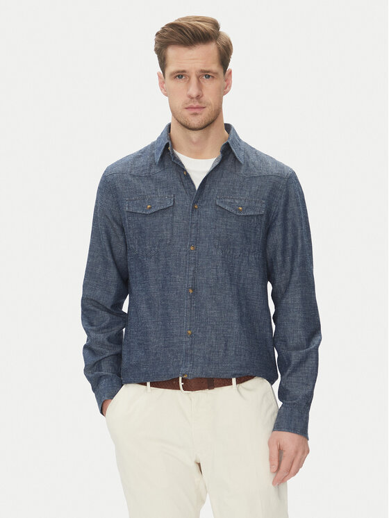 Рубашка обычного кроя 5GHH13 4465Z Marciano Guess, синий
Рубашка обычного кроя 5GHH13 4465Z Marciano Guess, синий