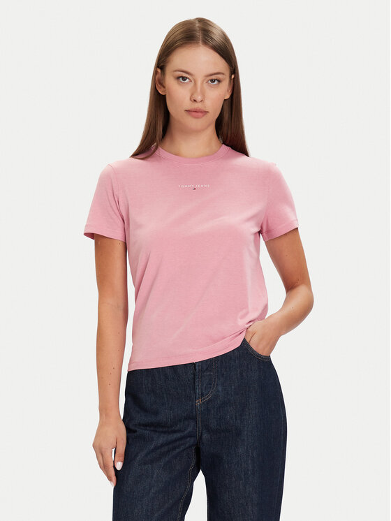 Футболка regular fit Linear DW0DW21964 Tommy Jeans, розовый
Футболка regular fit Linear DW0DW21964 Tommy Jeans, розовый