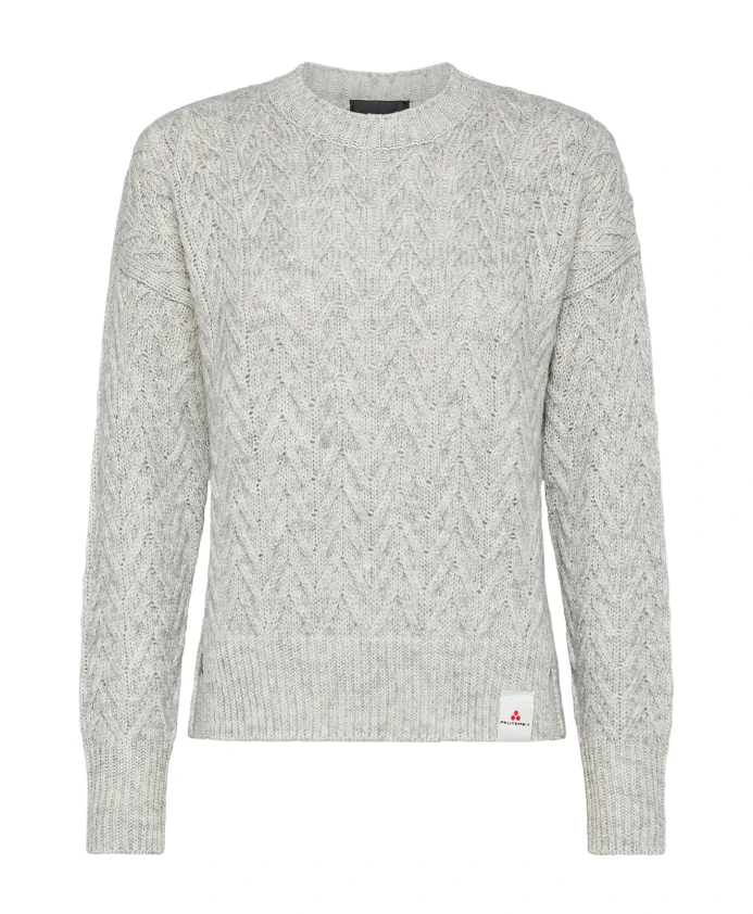 Роскошный свитер из альпаки и хлопка Peuterey, серый
Роскошный свитер из альпаки и хлопка Peuterey, серый