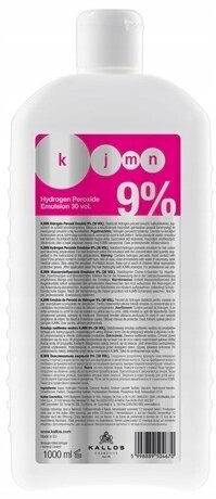 Каллос, Оксидант перекись водорода 9%, 1 л, Kallos
Каллос, Оксидант перекись водорода 9%, 1 л, Kallos