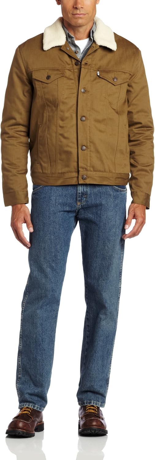 Мужская куртка Levi's Sherpa Trucker, Cougar Twill
Мужская куртка Levi's Sherpa Trucker, Cougar Twill