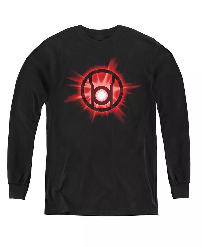 Свитшот с длинным рукавом Red Glow для мальчиков и молодежи Green Lantern, черный
Свитшот с длинным рукавом Red Glow для мальчиков и молодежи Green Lantern, черный