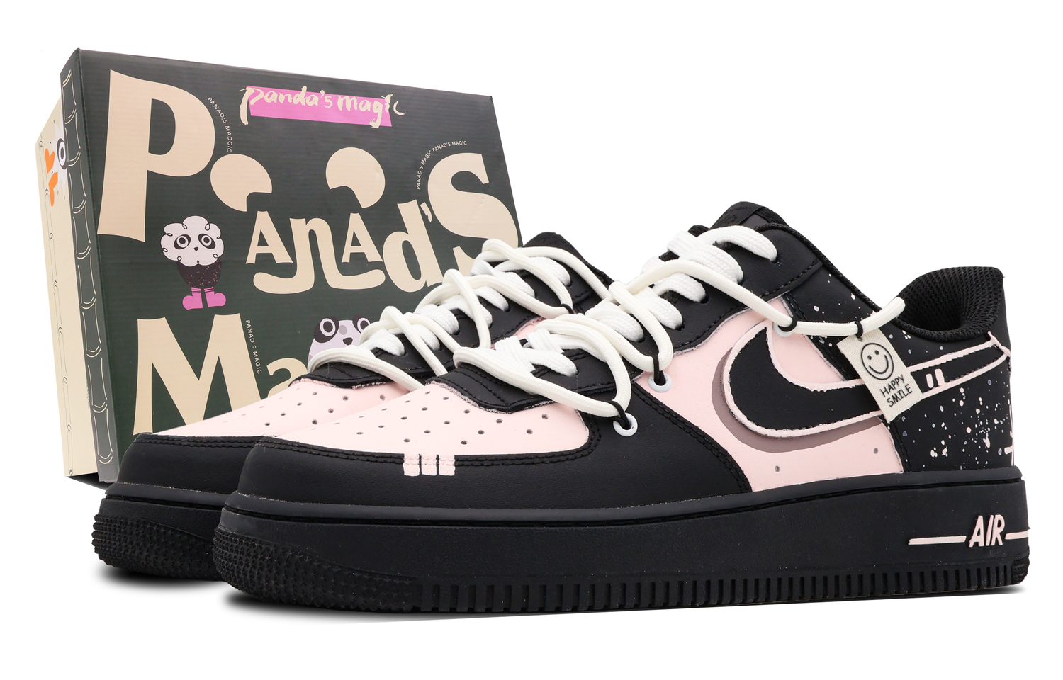 Nike Air Force 1 Low 07 Silent Dawn Ретро Кроссовки для скейтбординга Мужские Черные Розовые Nike, Цвет Лотос 
Nike Air Force 1 Low 07 Silent Dawn Ретро Кроссовки для скейтбординга Мужские Черные Розовые Nike, Цвет Лотос