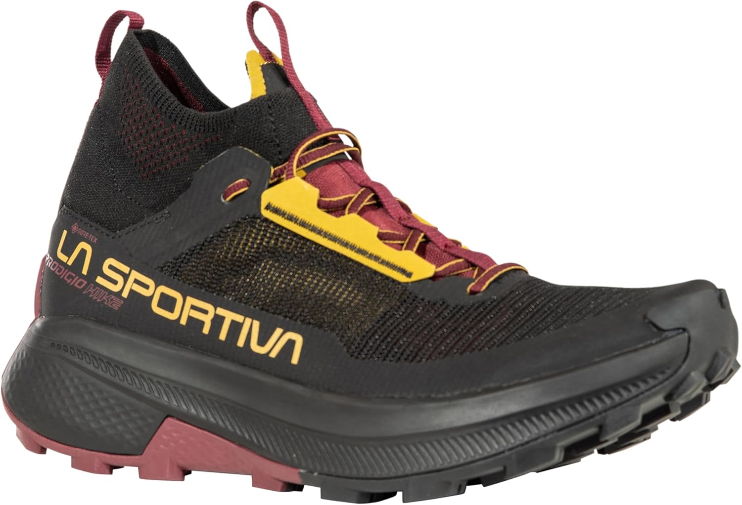 Мужские походные кроссовки La Sportiva Prodigio Hike GTX, легкие и водонепроницаемые, черный
Мужские походные кроссовки La Sportiva Prodigio Hike GTX, легкие и водонепроницаемые, черный
