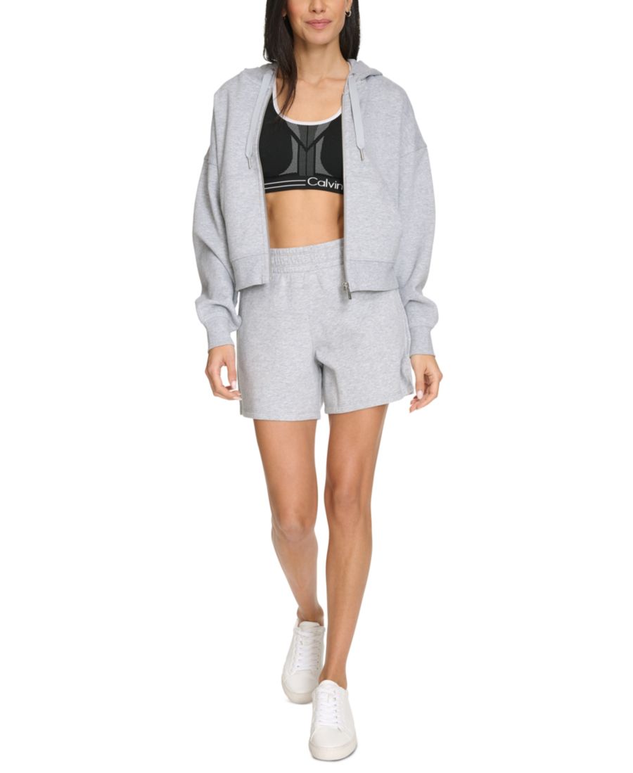 Женские шорты миди с присборенным поясом Calvin Klein, Pearl Grey Heather
Женские шорты миди с присборенным поясом Calvin Klein, Pearl Grey Heather