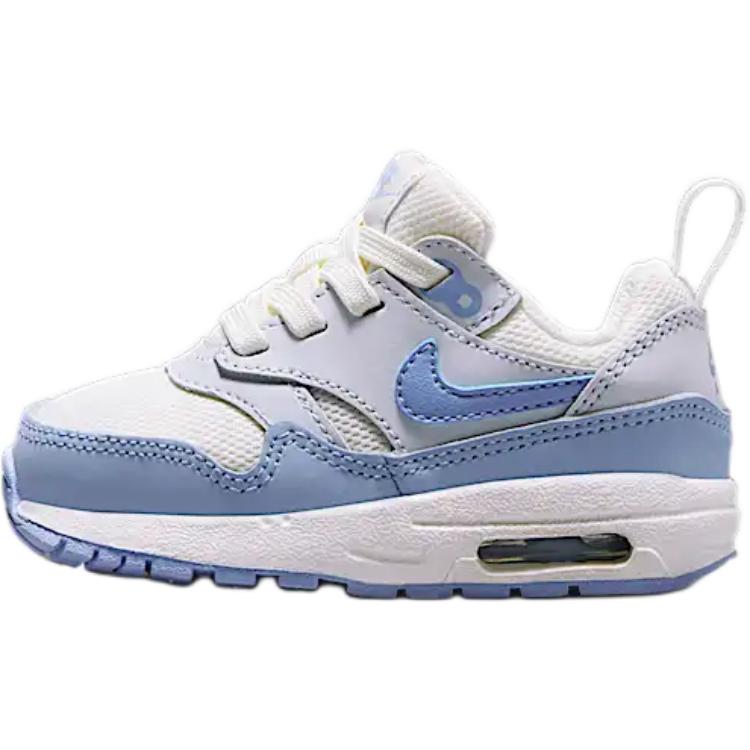 Nike Air Max 1 Low top детские кроссовки белые синие
Nike Air Max 1 Low top детские кроссовки белые синие