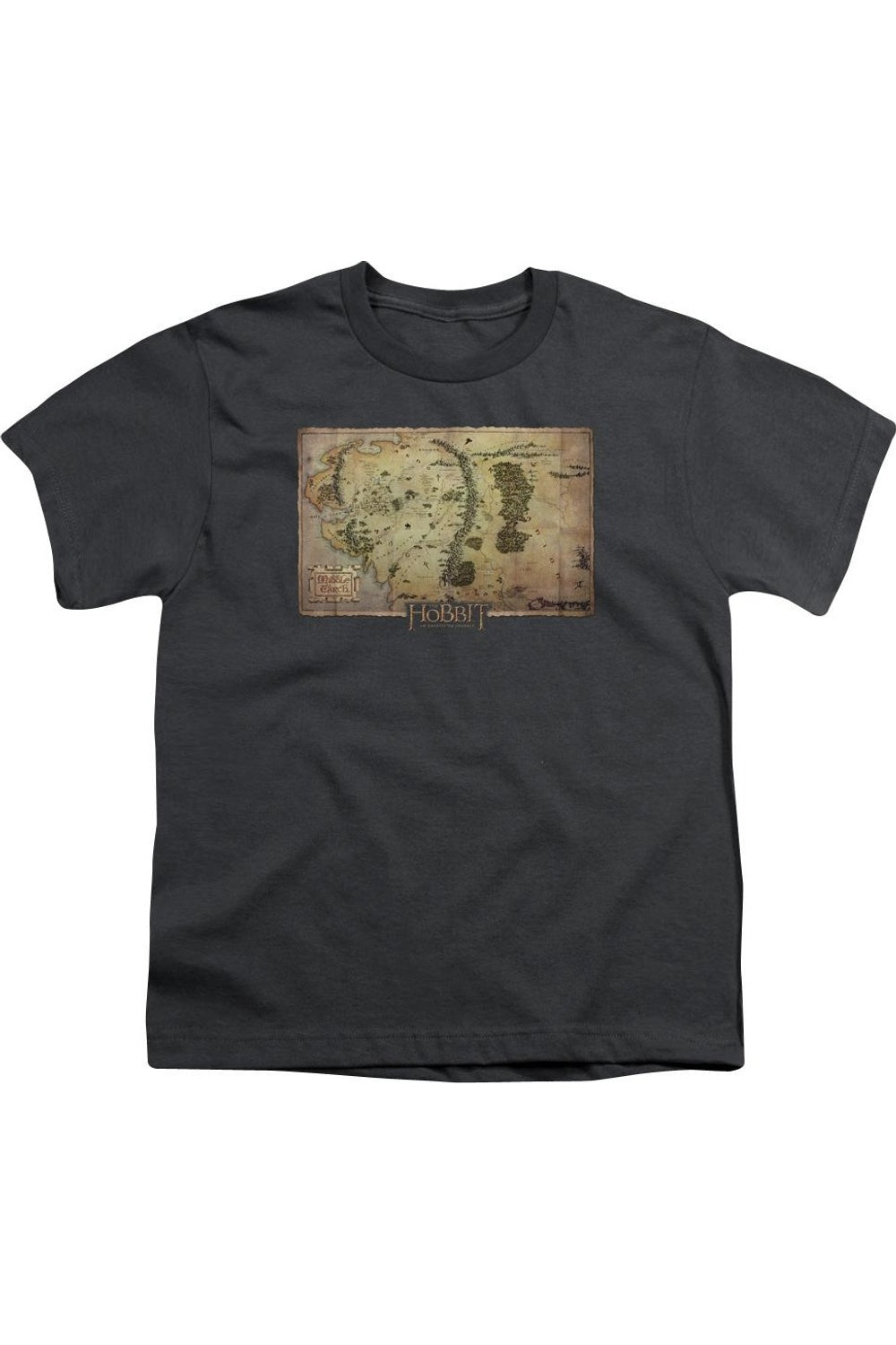 Футболка с коротким рукавом для детей "Карта Средиземья" The Hobbit Gildan, Charcoal
Футболка с коротким рукавом для детей "Карта Средиземья" The Hobbit Gildan, Charcoal