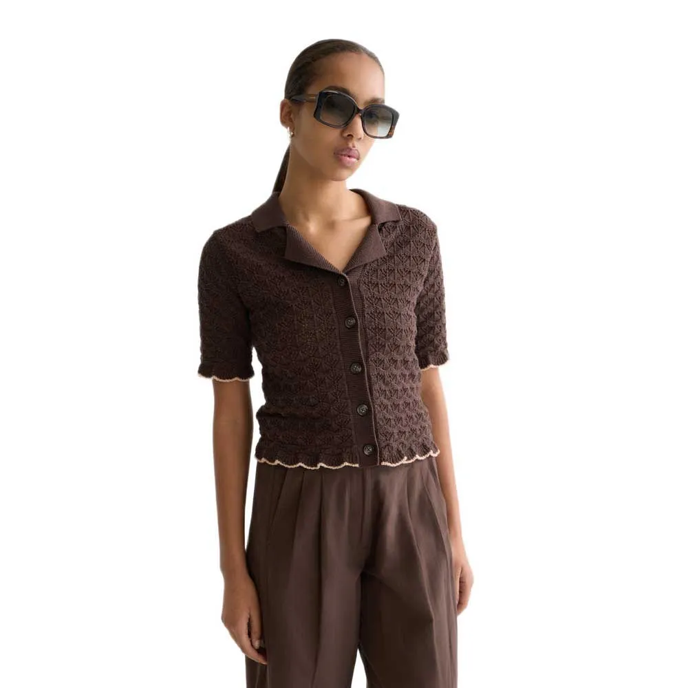 Свитер с коротким рукавом Scotch & Soda U9A01244T, коричневый
Свитер с коротким рукавом Scotch & Soda U9A01244T, коричневый