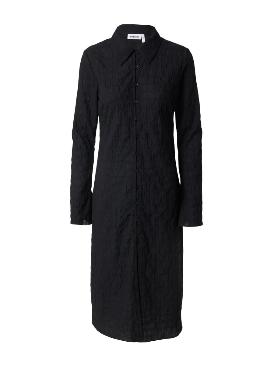 Платье-рубашка Weekday, черный
Платье-рубашка Weekday, черный