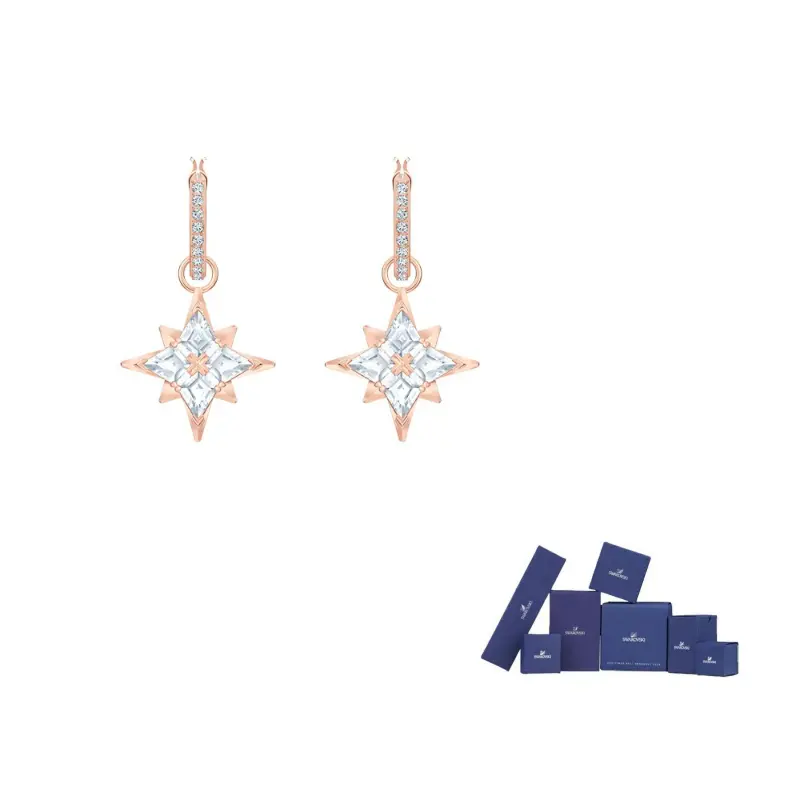 Swarovski Искусственные хрустальные серьги женские Rose Gold
Swarovski Искусственные хрустальные серьги женские Rose Gold