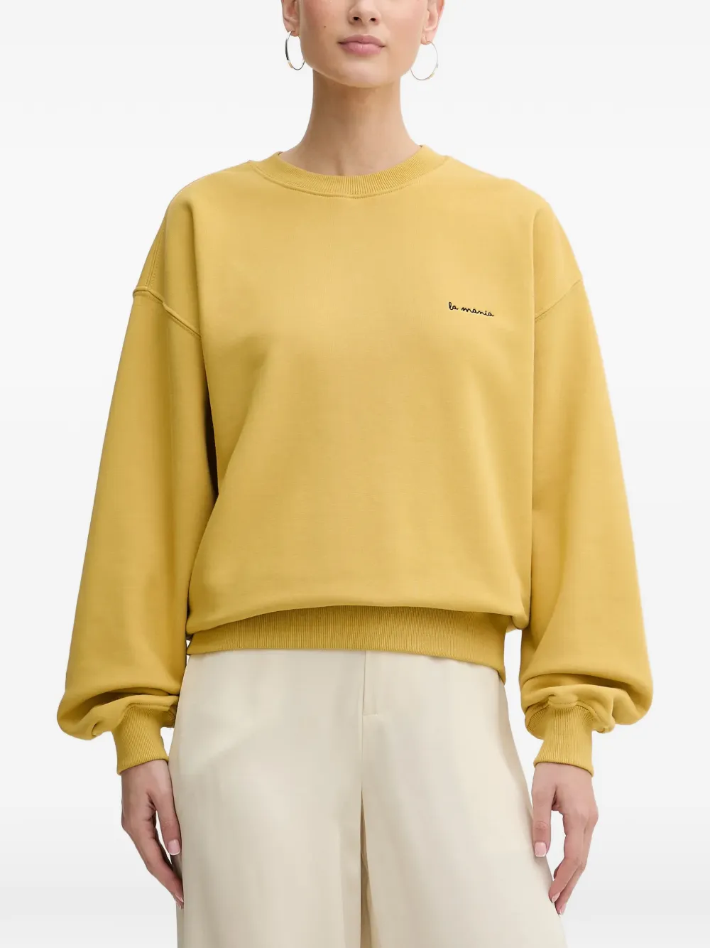 Вышитый свитшот Kiana La Mania, желтый
Вышитый свитшот Kiana La Mania, желтый
