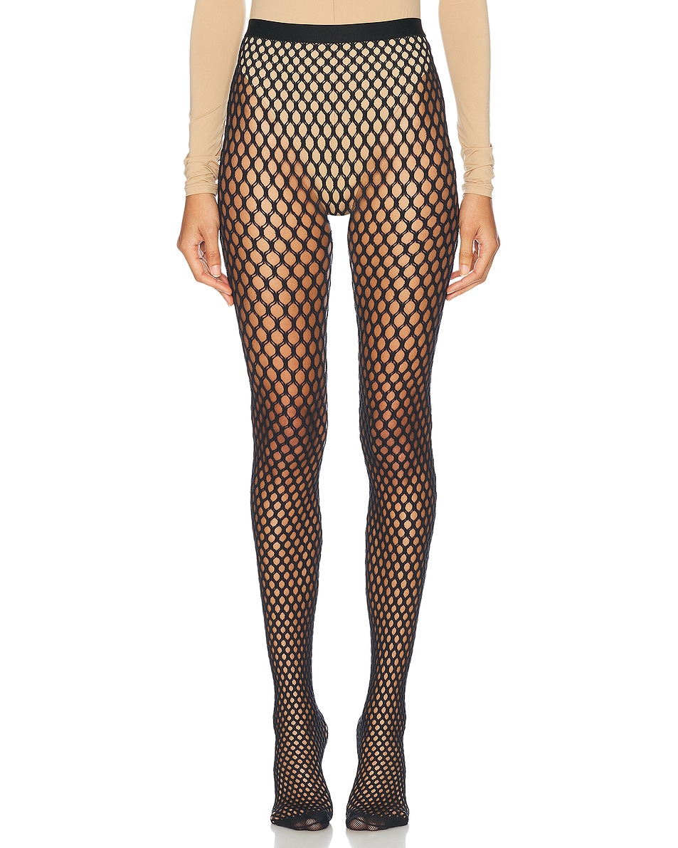 Wardrobe.Nyc x Rosie Huntington-Whiteley RHW Web Колготки, Black
Wardrobe.Nyc x Rosie Huntington-Whiteley RHW Web Колготки, Black