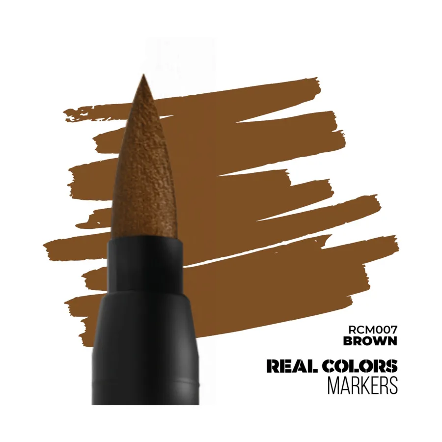 Коричневый RC-маркер, Real Color Markers
Коричневый RC-маркер, Real Color Markers