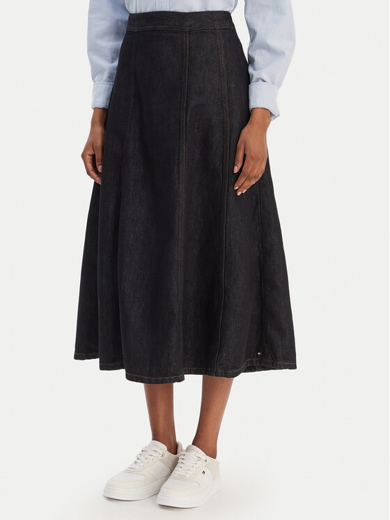 Джинсовая юбка regular fit WW0WW47730 Tommy Hilfiger, синий
Джинсовая юбка regular fit WW0WW47730 Tommy Hilfiger, синий