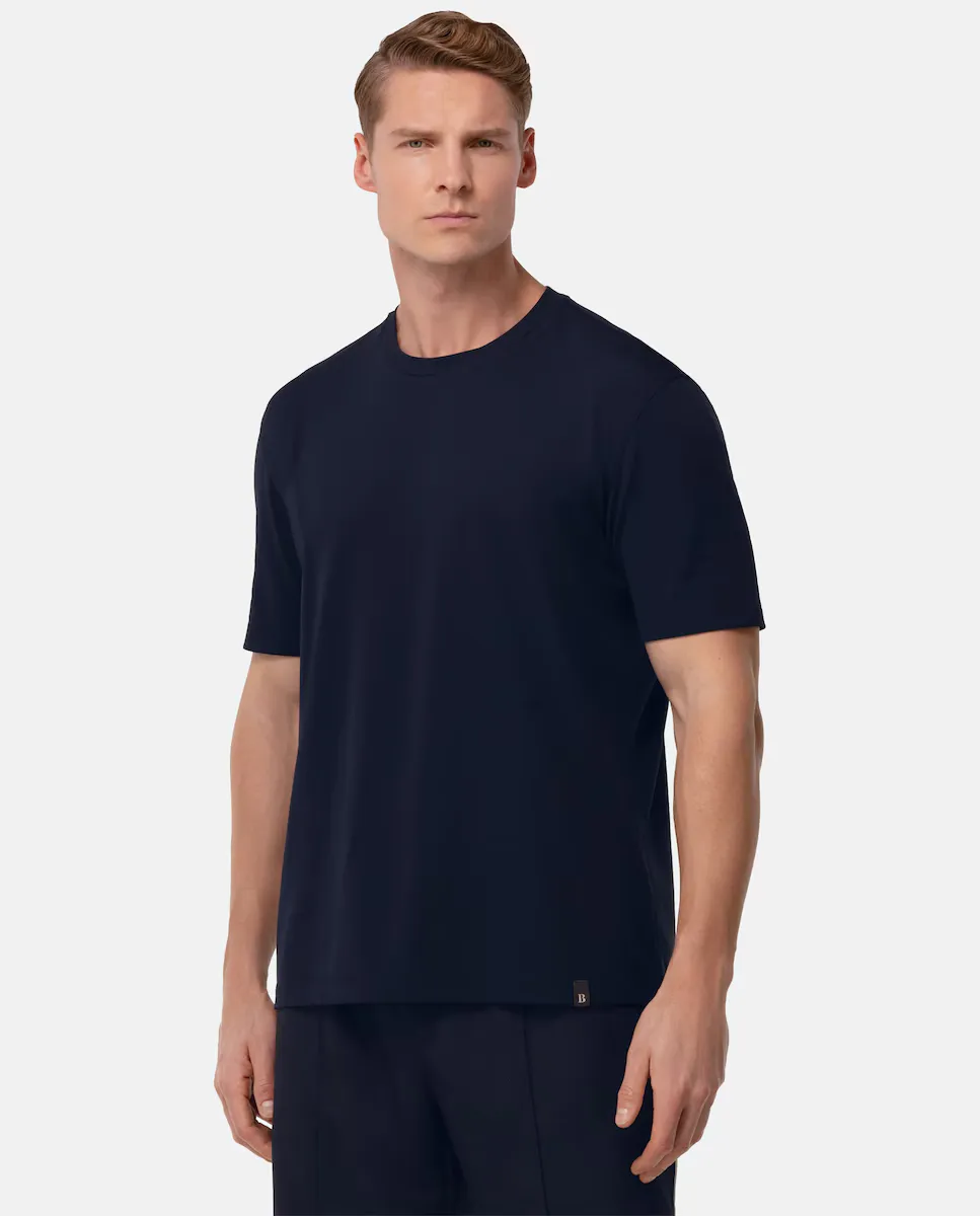Мужская футболка из высококачественного пике S.Cafè Boggi Milano, темно-синий
Мужская футболка из высококачественного пике S.Cafè Boggi Milano, темно-синий