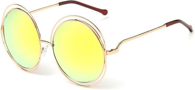 Солнцезащитные очки с защитой от УФ-излучения UV400 для женщин и мужчин | Большая круглая оправа из сплава с полым каркасом | для занятий спортом на открытом воздухе QWBSER, 8
Солнцезащитные очки с защитой от УФ-излучения UV400 для женщин и мужчин | Большая круглая оправа из сплава с полым каркасом | для занятий спортом на открытом воздухе QWBSER, 8