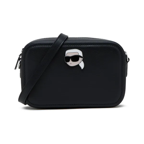 Кожаная сумка через плечо ikonik 2.0 Karl Lagerfeld, черный
Кожаная сумка через плечо ikonik 2.0 Karl Lagerfeld, черный