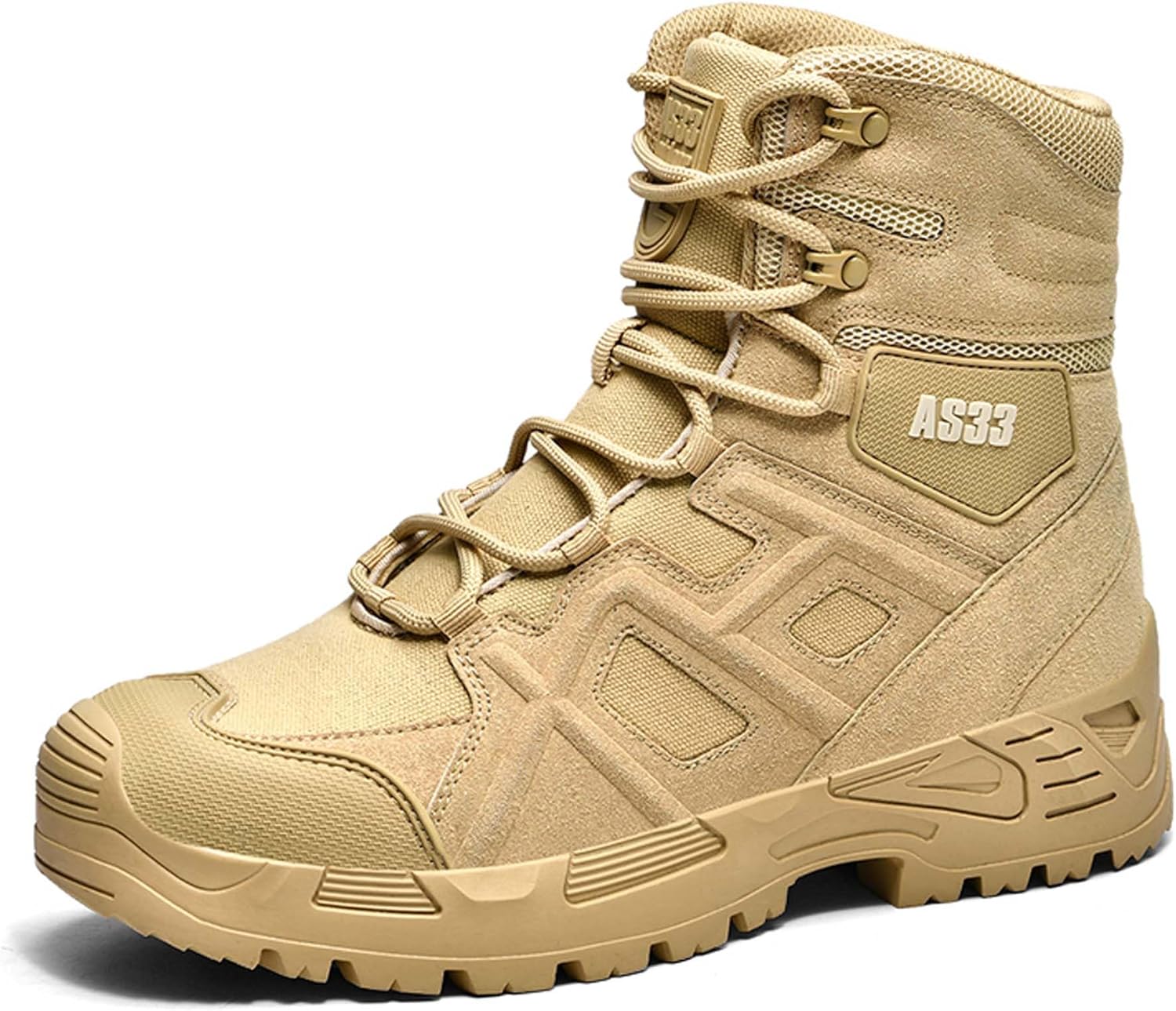 Мужские военные тактические ботинки Комфортные и прочные для пеших походов, внедорожного тренинга, боевых действий, пустынные ботинки из кожи, водонепроницаемые, для рюкзака, кемпинга и скалолазания Generic, хаки
Мужские военные тактические ботинки Комфортные и прочные для пеших походов, внедорожного тренинга, боевых действий, пустынные ботинки из кожи, водонепроницаемые, для рюкзака, кемпинга и скалолазания Generic, хаки