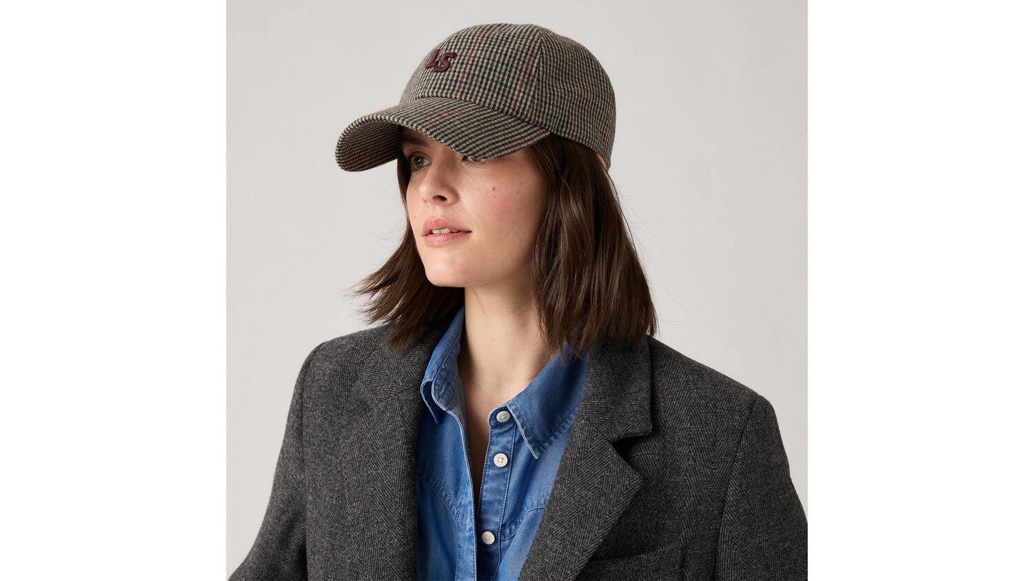 Кепка с монограммой Levi's, Houndstooth Black Wh - Black
Кепка с монограммой Levi's, Houndstooth Black Wh - Black