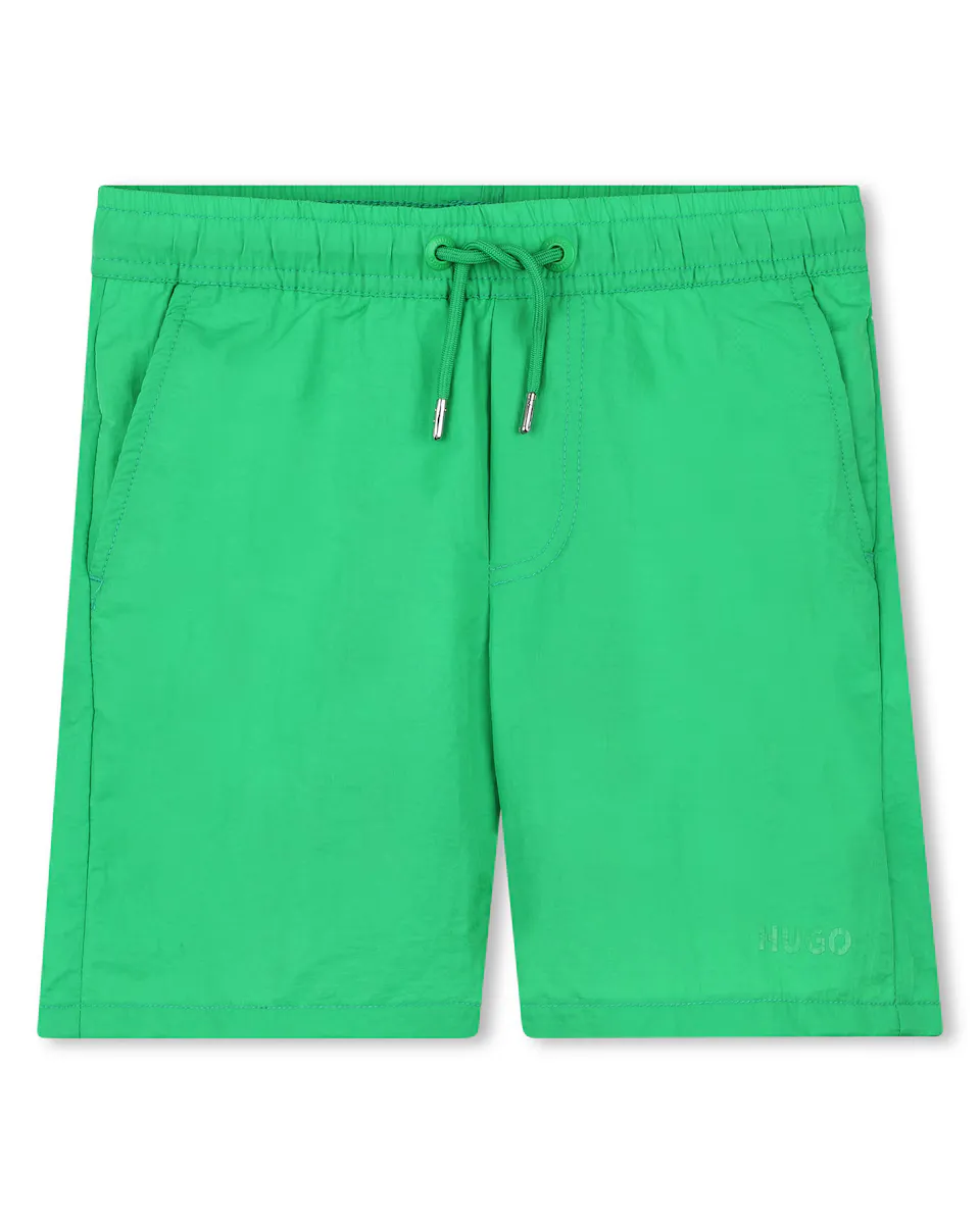 Простой купальник для мальчика с карманами и завязками Hugo, зеленый
Простой купальник для мальчика с карманами и завязками Hugo, зеленый