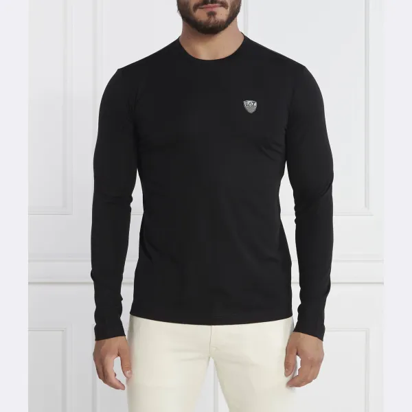 Классический крой с длинным рукавом Ea7, черный
Классический крой с длинным рукавом Ea7, черный