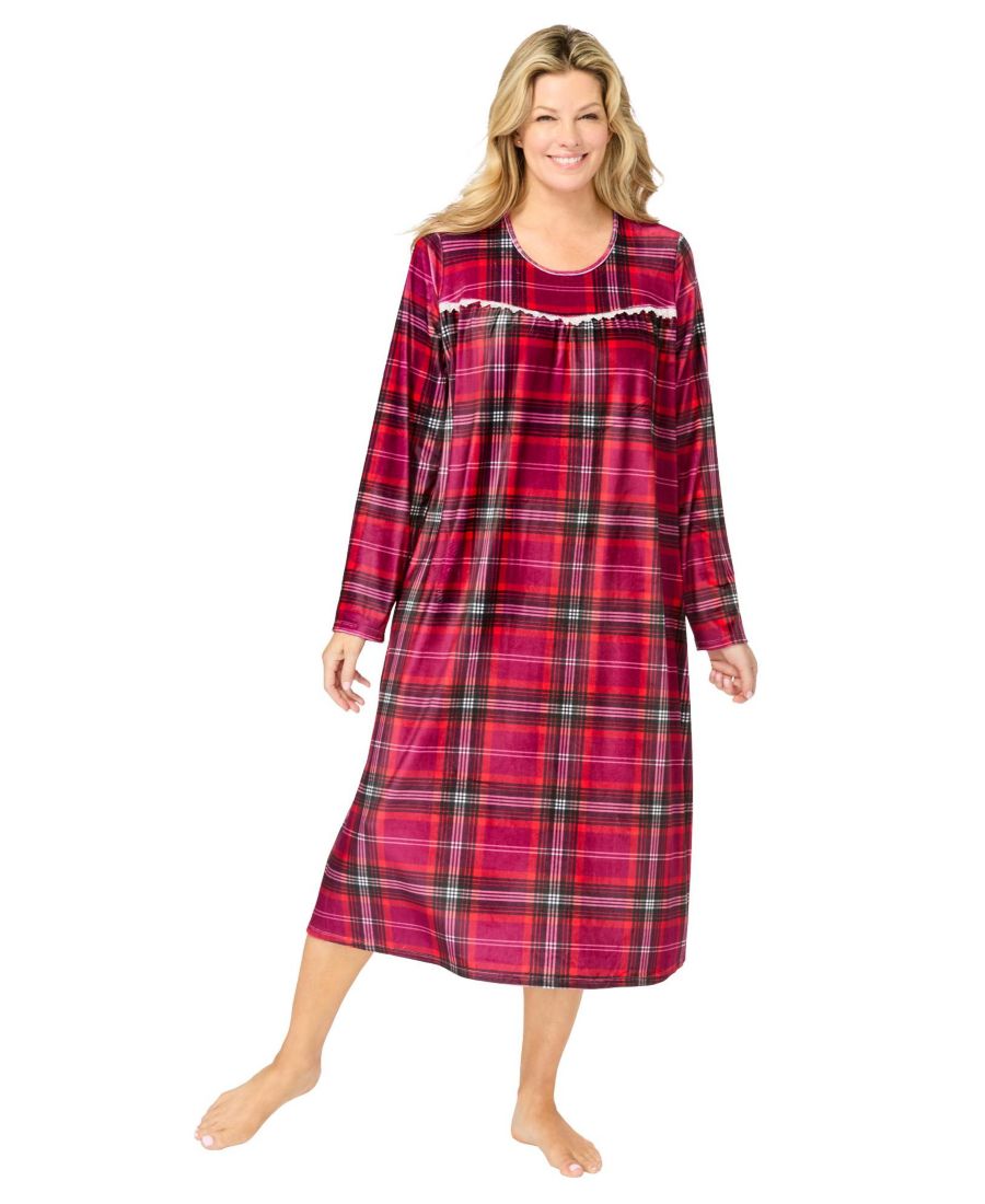 Велюровое платье для женщин Only Necessities Only Neccessities, Pomegranate plaid
Велюровое платье для женщин Only Necessities Only Neccessities, Pomegranate plaid