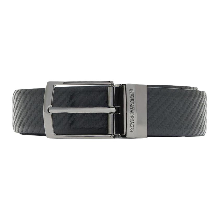 Реверсивный кожаный ремень с тисненым узором EMPORIO ARMANI
Реверсивный кожаный ремень с тисненым узором EMPORIO ARMANI