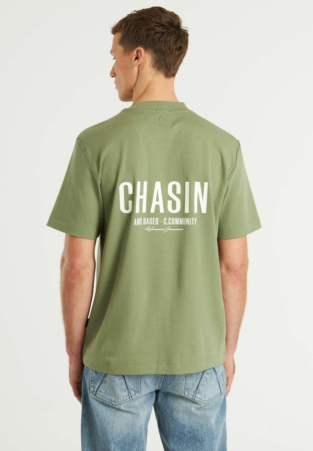 Футболка с принтом MAYOR CHASIN', зеленый
Футболка с принтом MAYOR CHASIN', зеленый