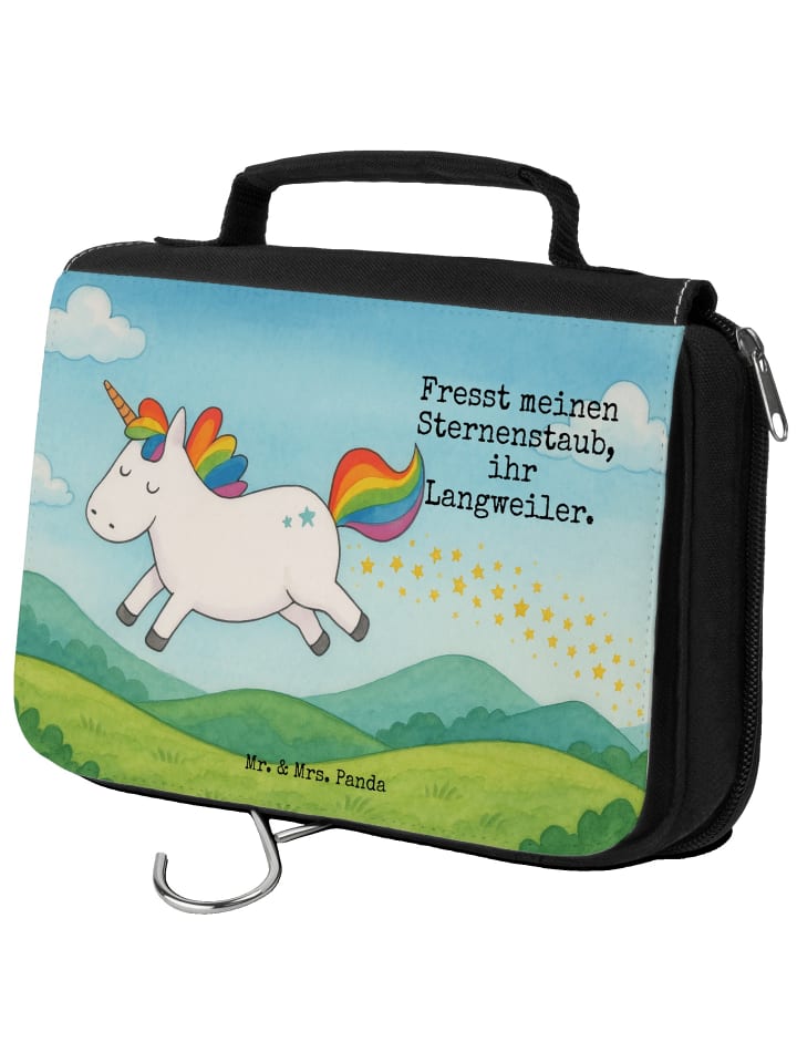 Mr. & Mrs. Panda Косметичка с изображением единорога, веселым рисунком и надписью белого цвета
Mr. & Mrs. Panda Косметичка с изображением единорога, веселым рисунком и надписью белого цвета