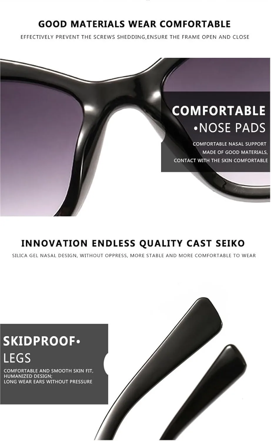 Мужские солнцезащитные очки для поездок на работу и на открытом воздухе, женские солнцезащитные очки для вечеринок, декоративные солнцезащитные очки Generic, Blue
Мужские солнцезащитные очки для поездок на работу и на открытом воздухе, женские солнцезащитные очки для вечеринок, декоративные солнцезащитные очки Generic, Blue