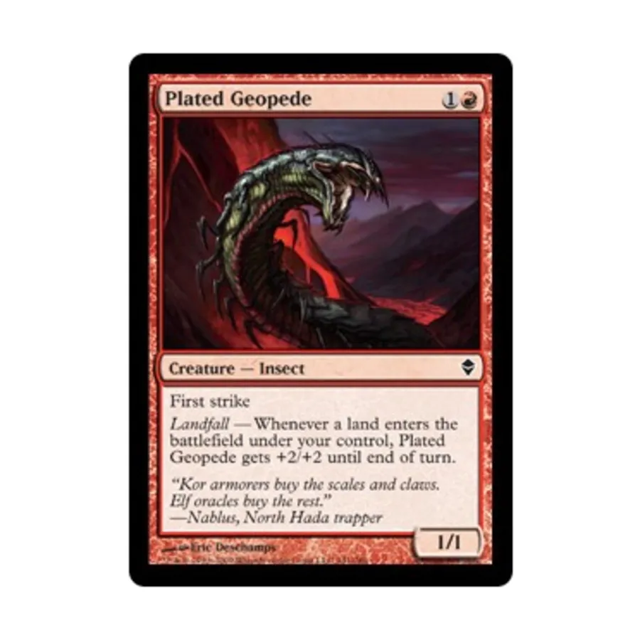 CCG Покрытый геопедом (C), MTG - Zendikar
CCG Покрытый геопедом (C), MTG - Zendikar