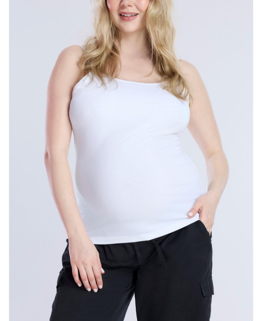 Топ-майка для кормления с откидной спинкой большого размера - комплект из 2 штук - Motherhood Motherhood Maternity, White
Топ-майка для кормления с откидной спинкой большого размера - комплект из 2 штук - Motherhood Motherhood Maternity, White