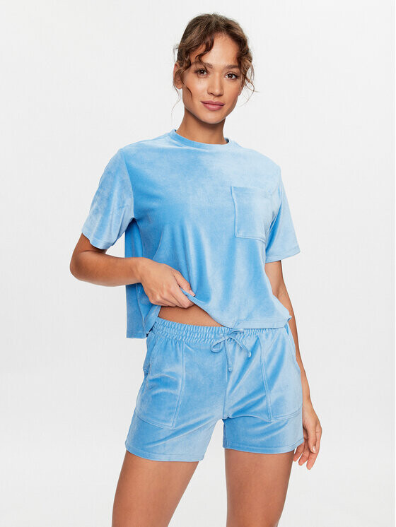 Пижамная футболка удобного кроя Hunkemöller, синий
Пижамная футболка удобного кроя Hunkemöller, синий