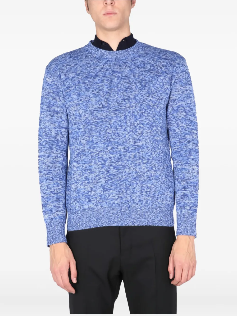 Шерстяной свитер в мелкую точку Ballantyne, синий
Шерстяной свитер в мелкую точку Ballantyne, синий